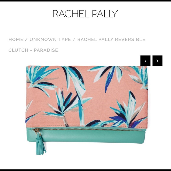 Rachel Palley Paradise Reversible Clutch - Picture 2 of 4